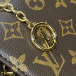 Louis Vuitton Wallet On Chain Lily M82509 Brown